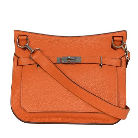 hermes cosmetic bag orange|hermes crossbody bag orange.